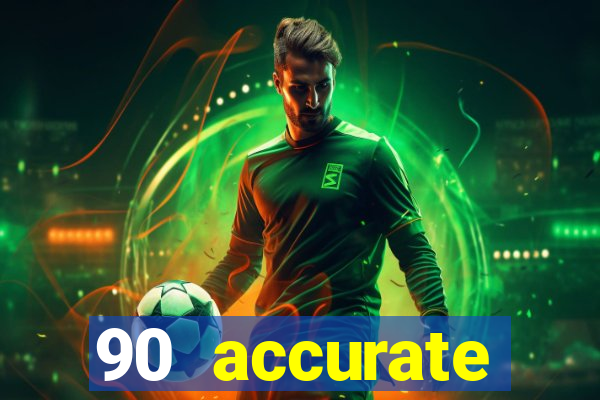 90 accurate football predictions
